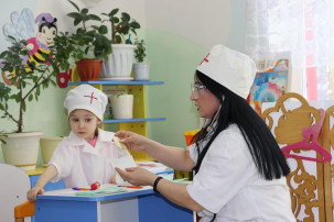 Игрушки на приеме у врача Игрушки на приеме у врача.