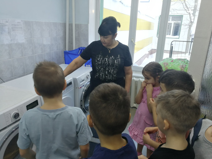 Экскурсия в прачечную «В мире опасных предметов» Экскурсия в прачечную «В мире опасных предметов».